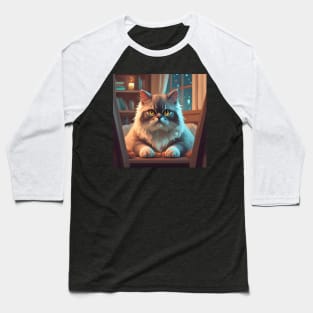 Cozy Persian cat Baseball T-Shirt